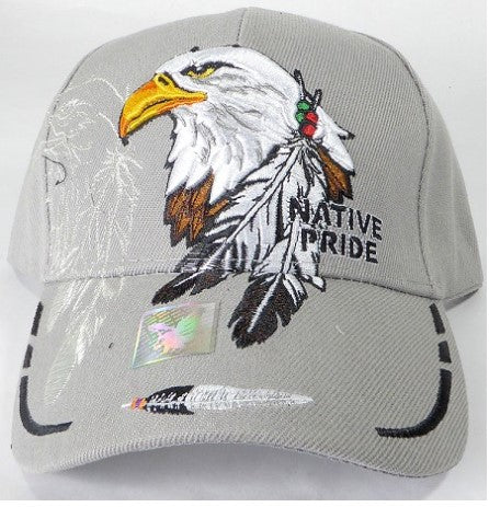 Native Pride Hat - Eagle and Feathers