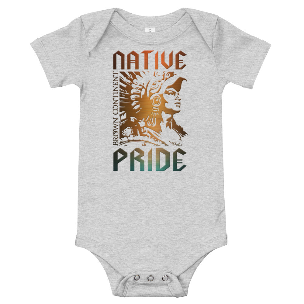 Cuauhtemoc Native Pride Baby Onesie