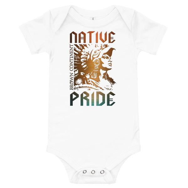 Cuauhtemoc Native Pride Baby Onesie