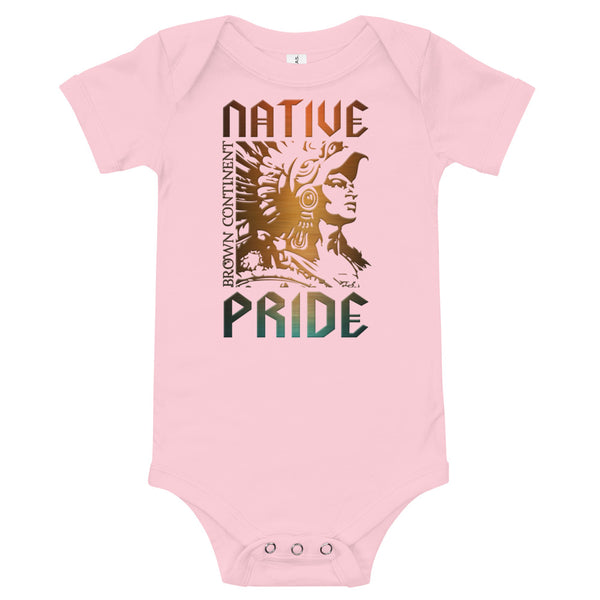 Cuauhtemoc Native Pride Baby Onesie